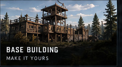 Player-built survival base